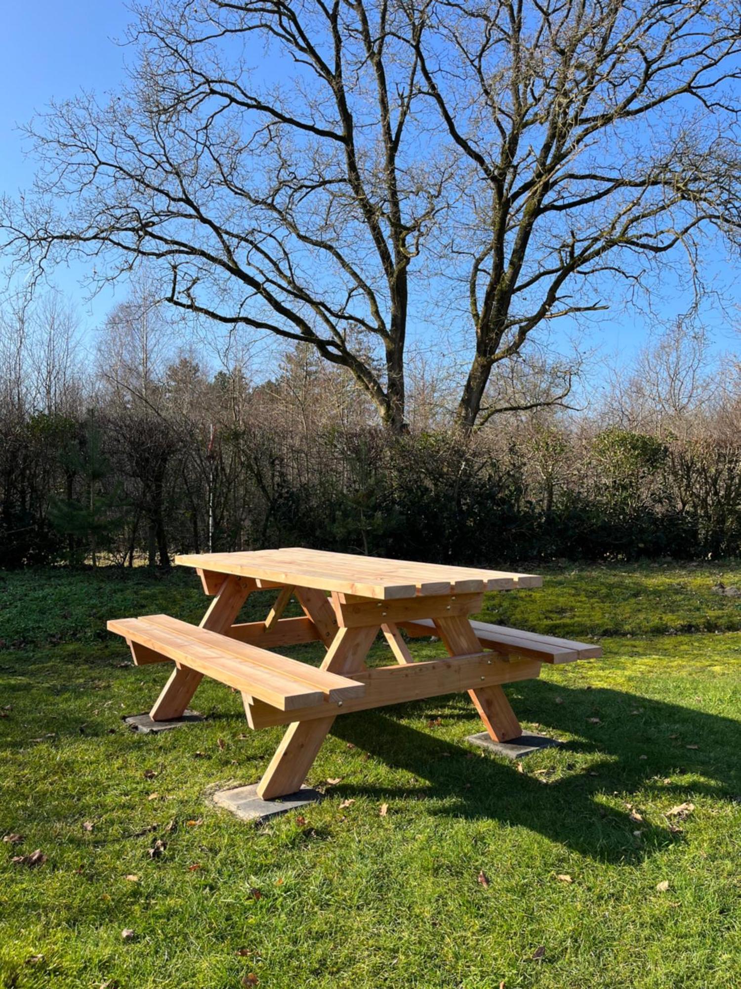 Vakantiehuis Eikzicht Gelegen Aan Het Bos Elsloo  エクステリア 写真